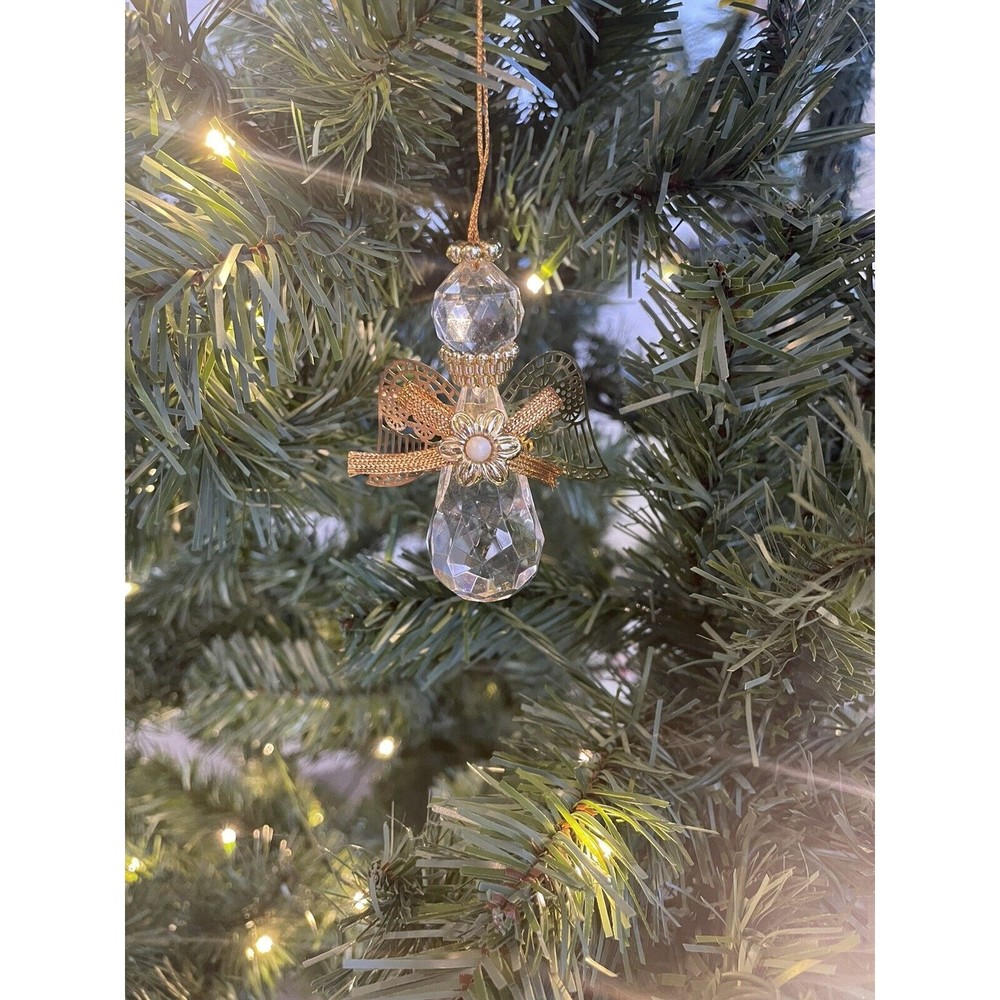 NEW Avon Gift Collection Angelic Reflections Ornament Christmas VINTAGE 1995 - Picture 4 of 10